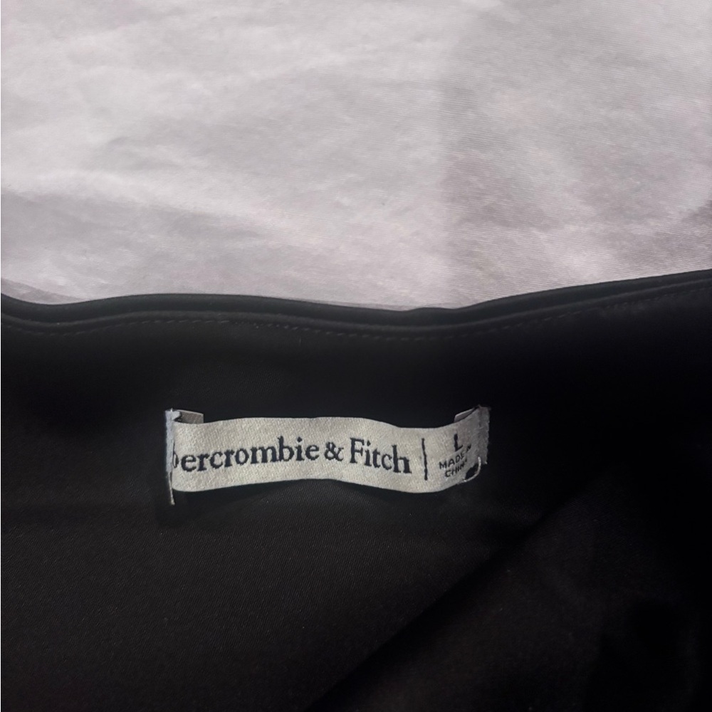 Abercrombie & Fitch Black Corset Top